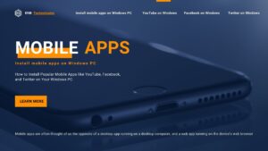 Read more about the article How to Install Mobile Apps like YouTube, Facebook, and Twitter on Your Windows PC